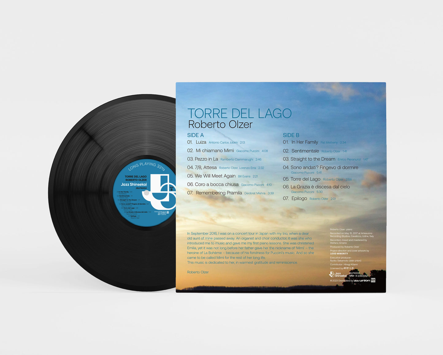 TORRE DEL LAGO (LP) - ROBERTO OLZER